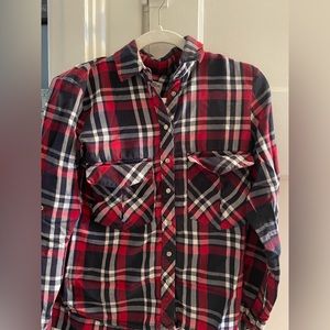 Zara long sleeve flannel T